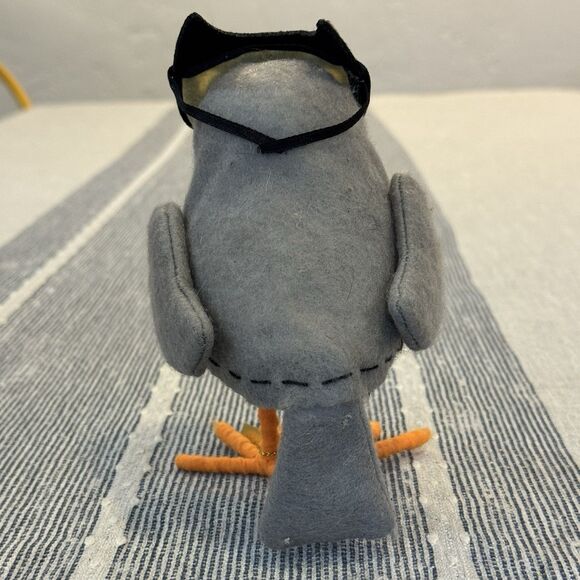 Target 2017 Hyde & Eek Hissy Halloween Featherly Friends Bird In Cat Mask Bowtie - Picture 3 of 6